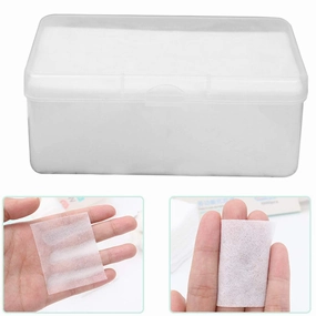 1000Pcs Cotton Pads Professional Thin Facial Cotton Squares Pads Makeup Face Cleansing Pad Hypoallergenic Lint-Free