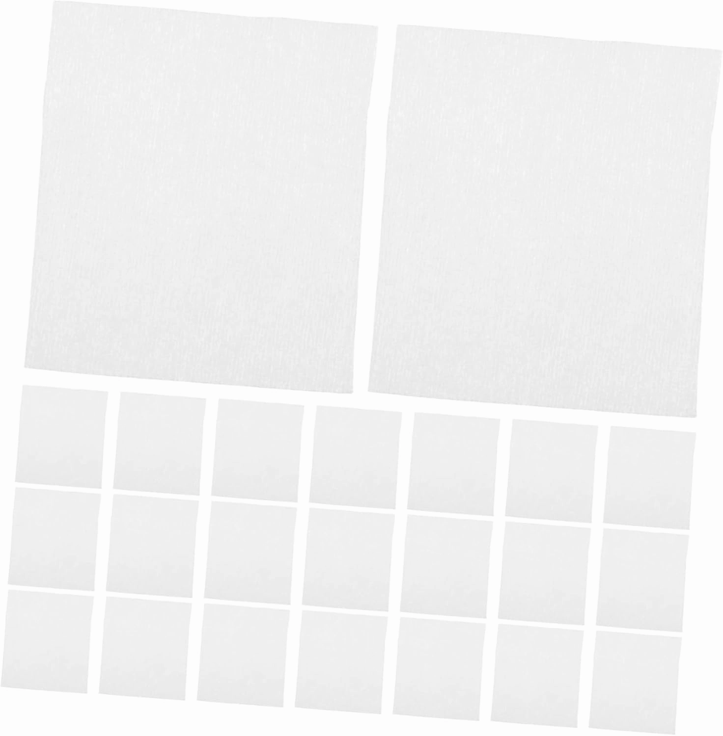 1200pcs Embroidery Cosmetic Pad Exfoliating Face Pads Facial Cleansing Makeup Remover Soft Nonwoven Material Rectangular Facial Accessory