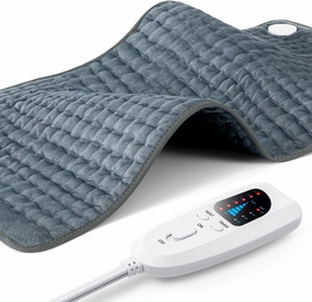 17"x33" Heating Pad XXXL for Back Pain Relief, Heated Pad for Neck/Shoulders/Legs/Knees/Feet/Cramps, Heat Pads for Women, Birthday Mothers Day Gifts for Mom Wife Grandma Her, 6 Heat Settings, Auto-Off