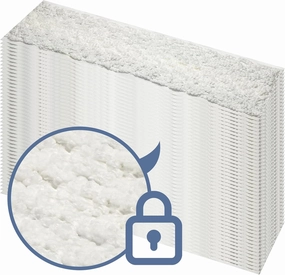 30 Count Microfiber Mop Pads Refills 18'' Compatible with Bona and All 16''-18'' Flat Mop, Heavy-Duty Mop Pad Replacement for Floor Cleaning (for Daily use)