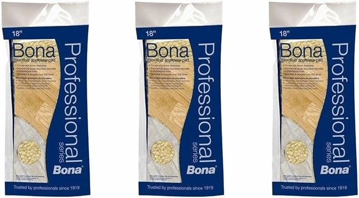 3 Pack Bona Microfiber Applicator Pad