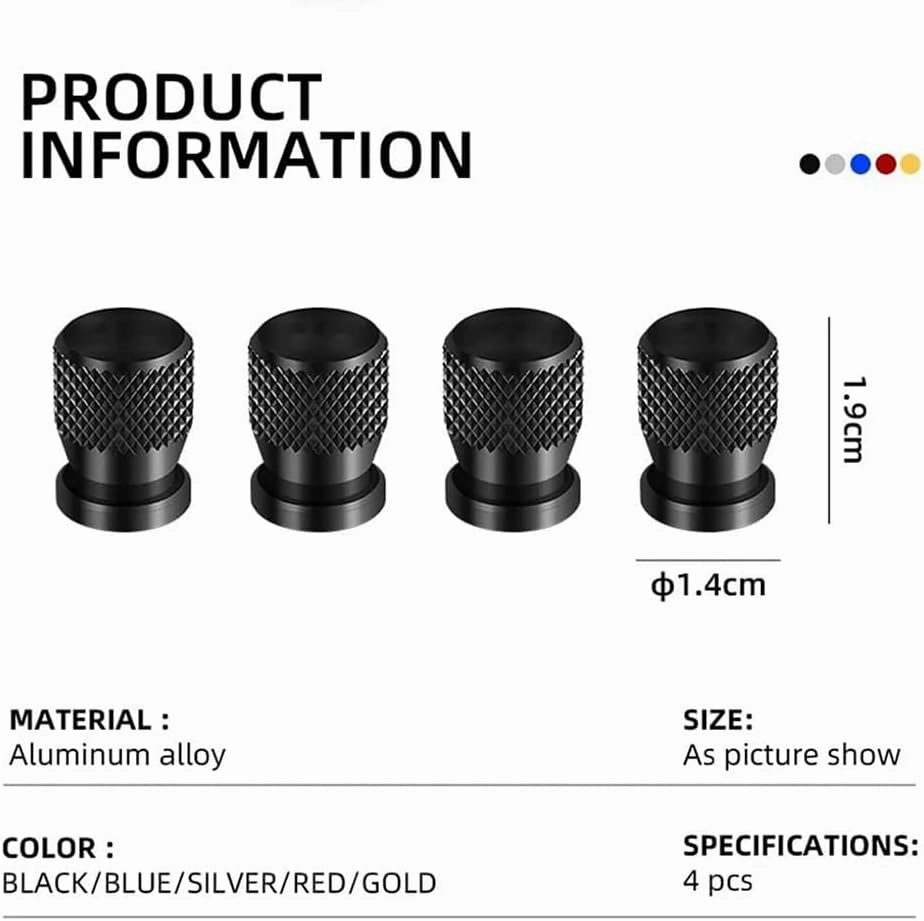 4 Pcs Car Tire Valve Stem Caps for Mitsubishi Ralliart,Stem Caps Leak-Proof Corrosion Resistant Tire Valve Stems Caps Stem Accessories,C