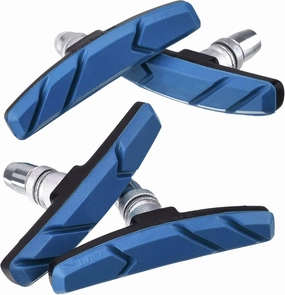 4Pcs Road Mountain Bicycles V-Brakes Block Shoe Bicycles Brake Pad Noiseless Skidproof Bikes Brake Pad