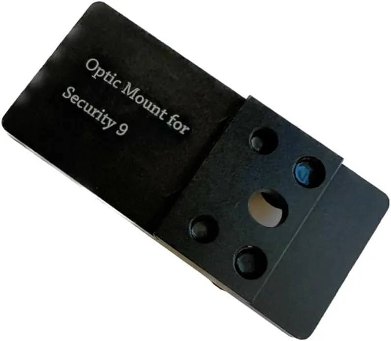 ADE Optic Mounting Plate for Ruger Security 9 - Compatible with Holosun 407K&507K, Sig Romeo Zero, Shield RMS,ADE RD3-018 Spike, RD3-021 Nuwa, RD3-030 Apollo, Swampfox Sentinel, CT1550 Red Dot