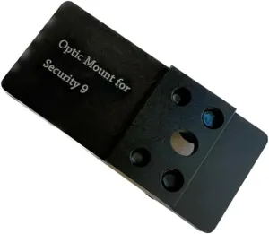 ADE Optic Mounting Plate for Ruger Security 9 - Compatible with Holosun 407K&507K, Sig Romeo Zero, Shield RMS,ADE RD3-018 Spike, RD3-021 Nuwa, RD3-030 Apollo, Swampfox Sentinel, CT1550 Red Dot