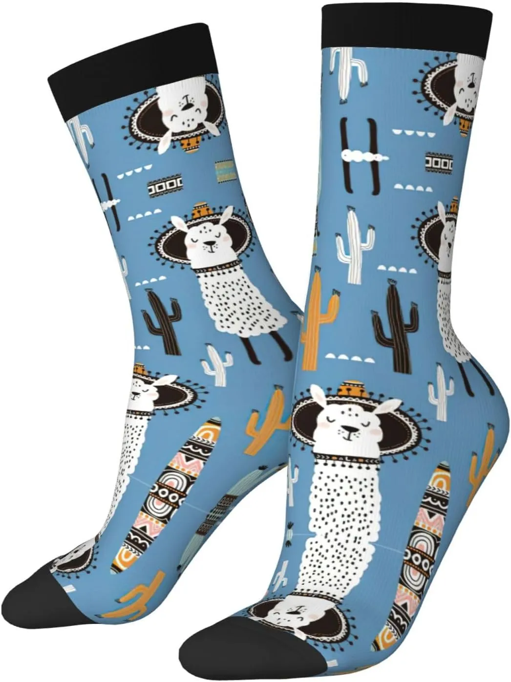 Adult Socks, Magic Witch Witchcraft Bohemian Drawing Print Winter Warm Wool for Women, Soft Cozy, Knit Socks for Men