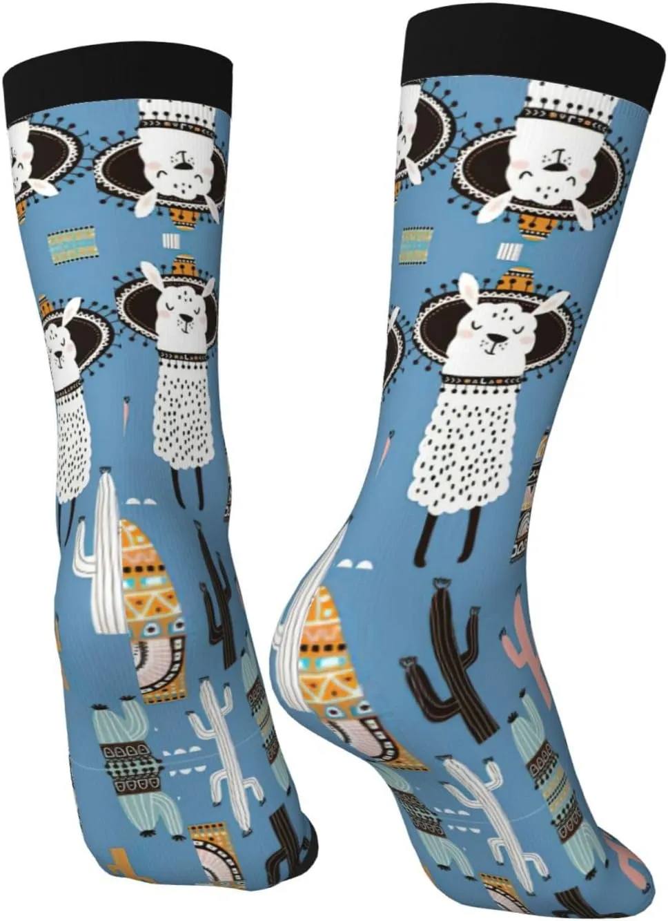 Adult Socks, Magic Witch Witchcraft Bohemian Drawing Print Winter Warm Wool for Women, Soft Cozy, Knit Socks for Men