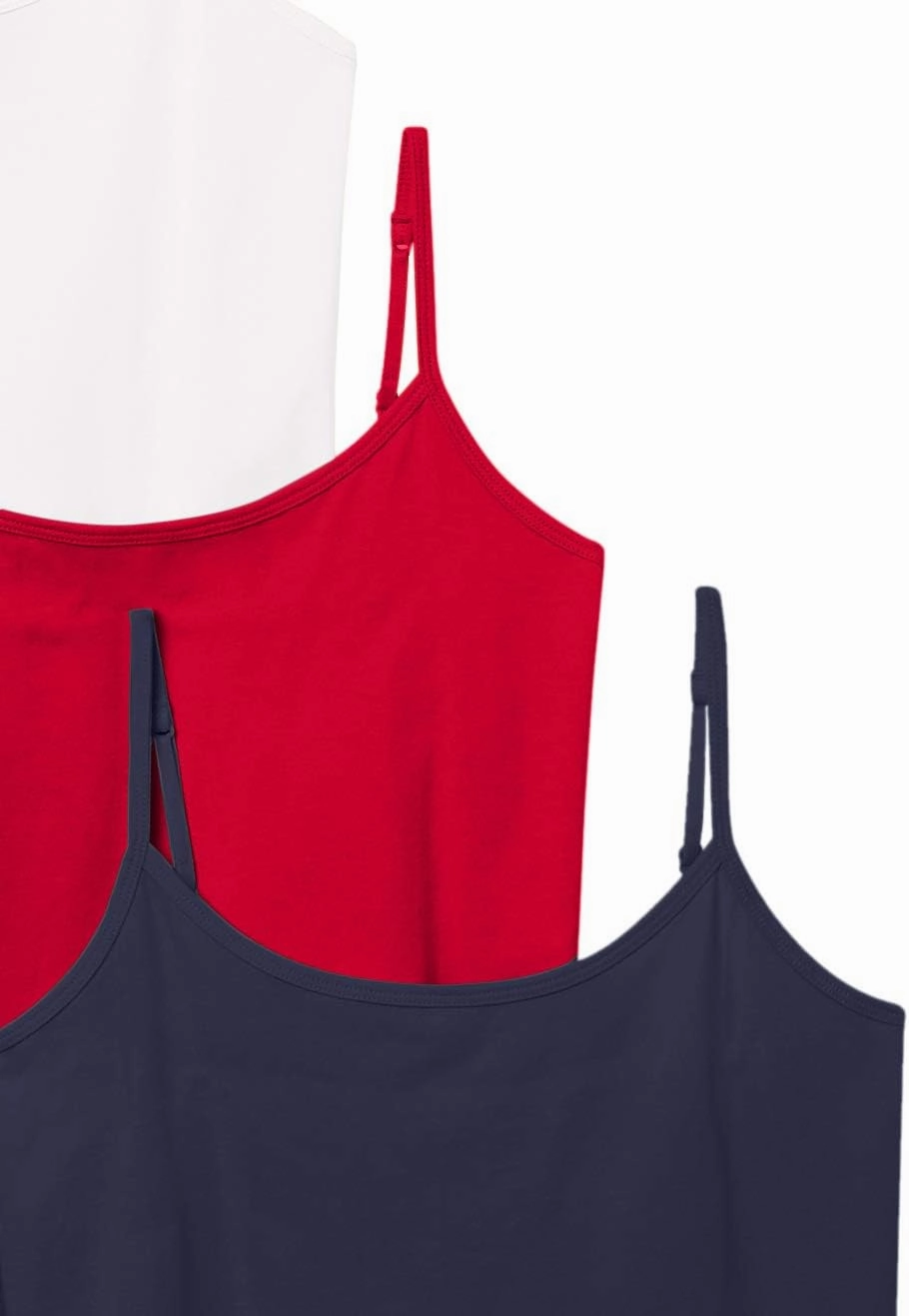 Amazon Essentials Women's Slim-Fit Camisole, Pack of 4