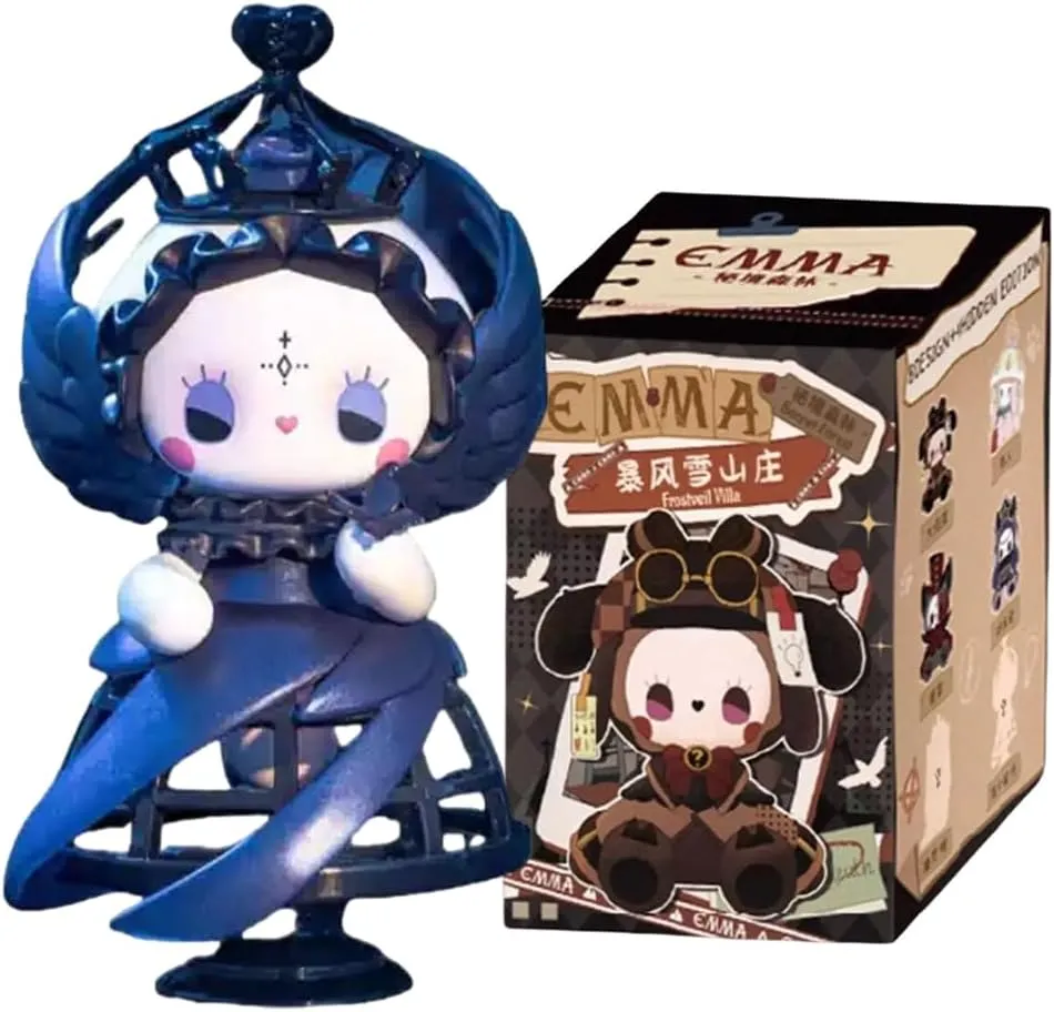 Anime Blind Box, 3.5 Inches Cute Emma Frostveil Villa Series Blind Box Figure, Collectable PVC Figure for Birthday Gifts (1PC)