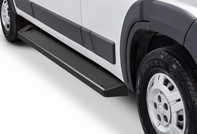 APS Running Boards 6in Black Compatible with Ram ProMaster 2014-2025 Full Size Van 136 inches 159 inches Wheelbase 3-Door (Nerf Bars Side Steps Side Bars)