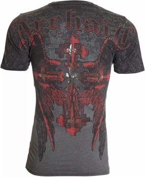 Archaic by Affliction Men's T-Shirt Abingdon Y2K
