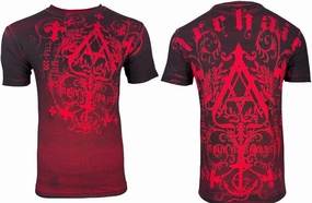 Archaic by Affliction Men's T-Shirt Catface