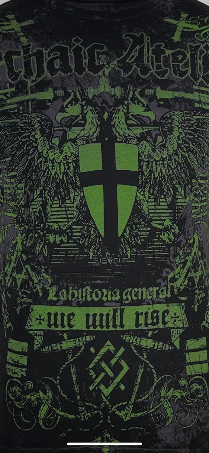 Archaic by Affliction Men's T-Shirt Torsion
