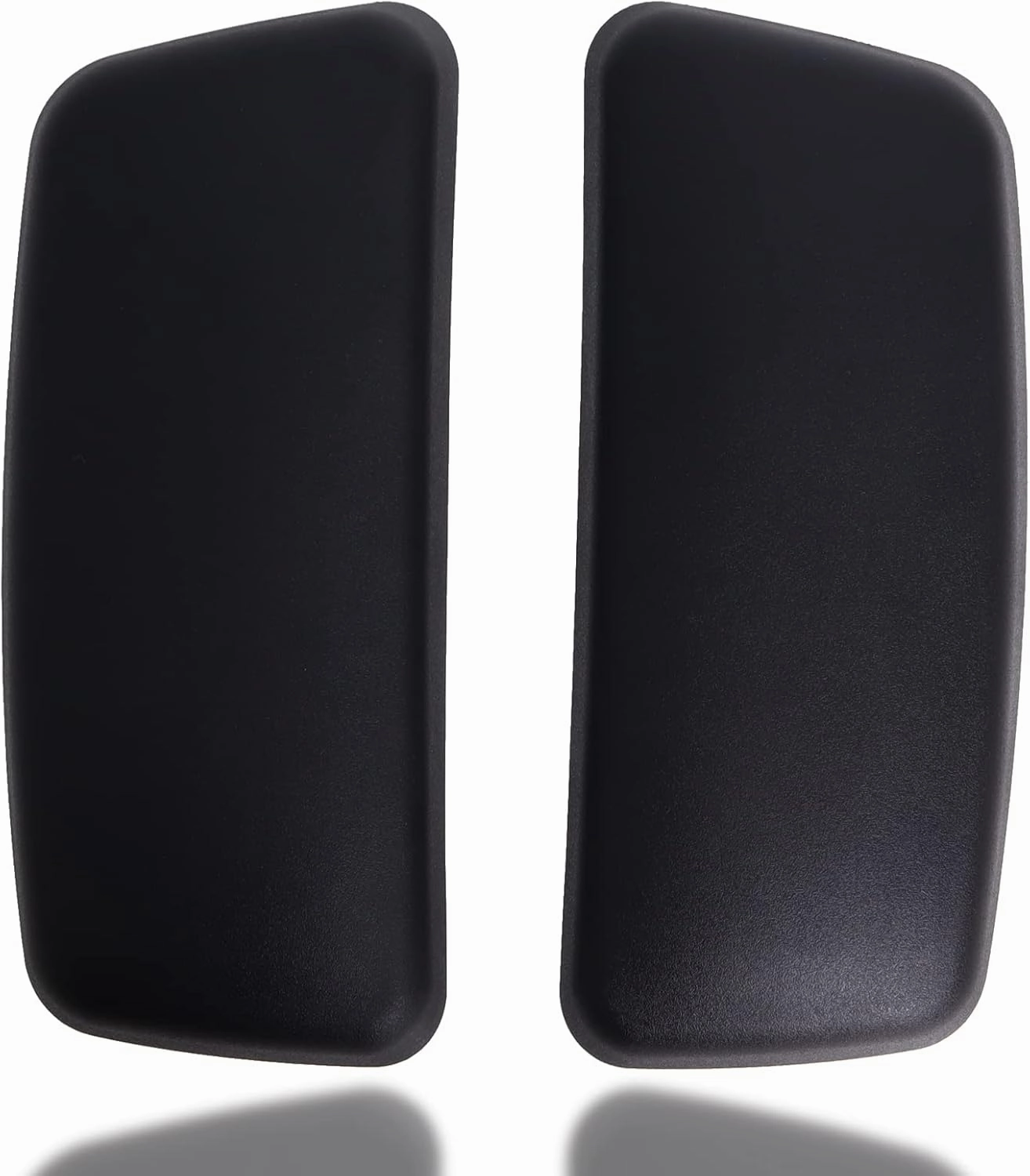 Arm Pads Caps Replacement, Chair Armrest Pads Compatible with Haworth Zody Office Chair 1 Pair (Black)