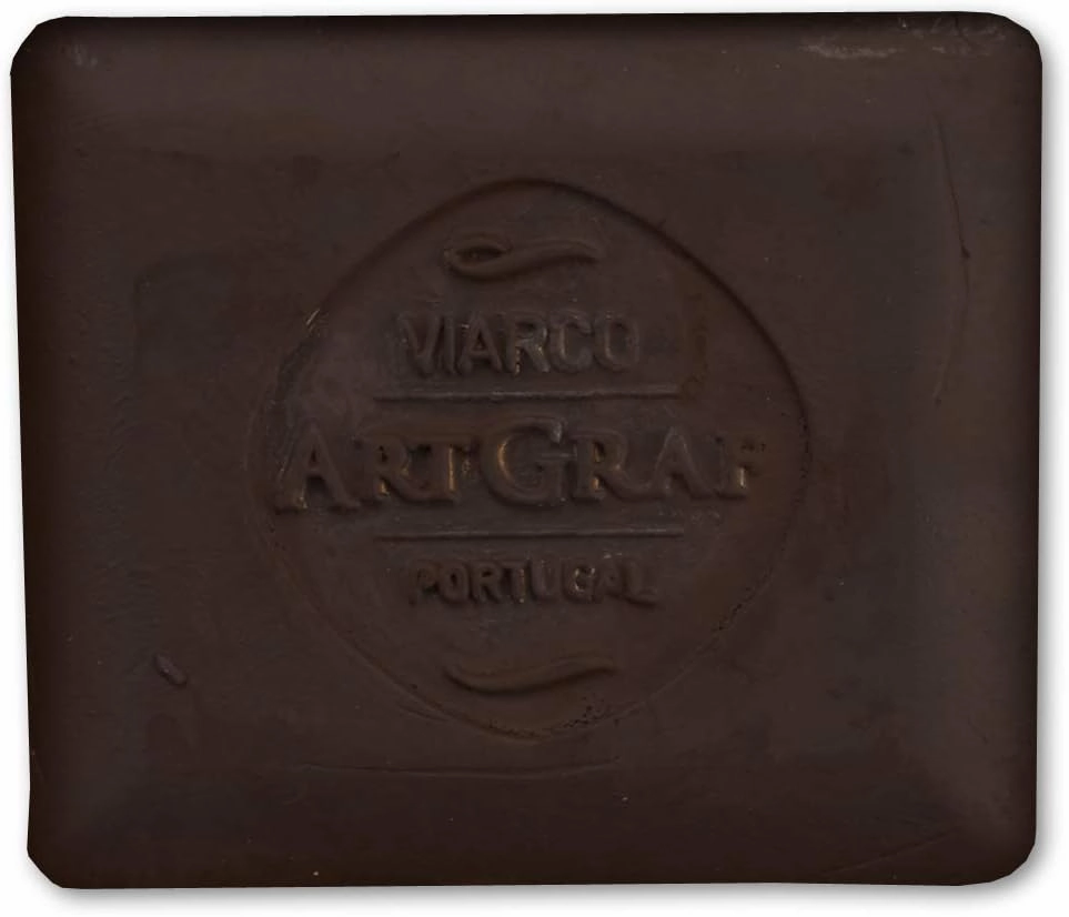 Art Graf Water-Soluble Tailors Chalk Square Disc, Sepia