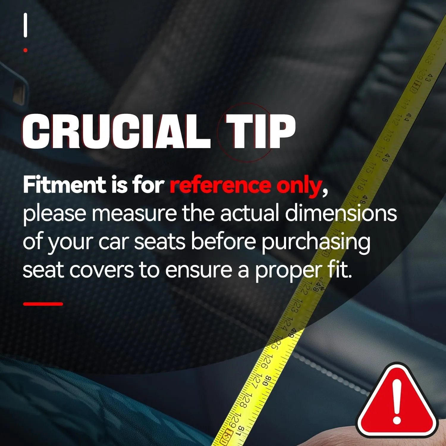 Auto Dynasty Car Seat Covers Full Set, Anti-Slip Automotive Interior Covers, Breathable and Comfort Car Seat Protectors, Airbag Compatible, Universal Fit Most Vehicles, Blue (Protex Series)
