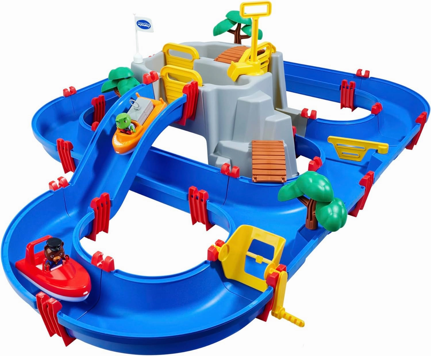 BIG Spielwarenfabrik, brand Aquaplay Aquaplay - Mountain Lake Water Playset, Blue