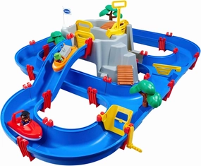 BIG Spielwarenfabrik, brand Aquaplay Aquaplay - Mountain Lake Water Playset, Blue