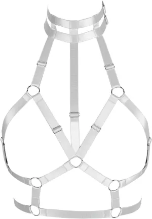 Body Harness for Women Bra Lingerie cage Punk Plus Size Chest Strap Belts Halloween Festival Rave Photography Dance