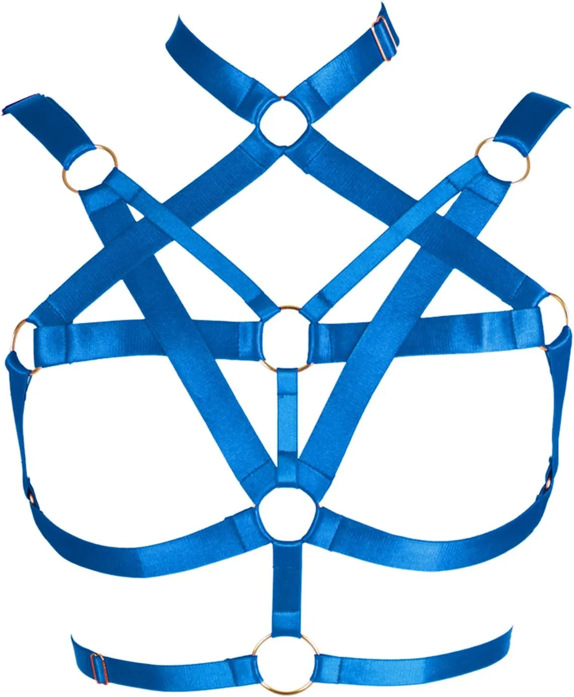 Body Harness for Women Bra Lingerie cage Top Punk Plus Size Chest Strap Belts Halloween Festival Rave Photography Dance