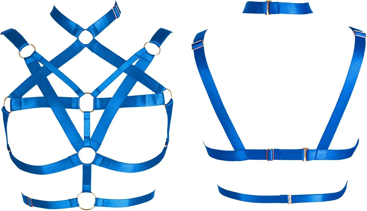 Body Harness for Women Bra Lingerie cage Top Punk Plus Size Chest Strap Belts Halloween Festival Rave Photography Dance