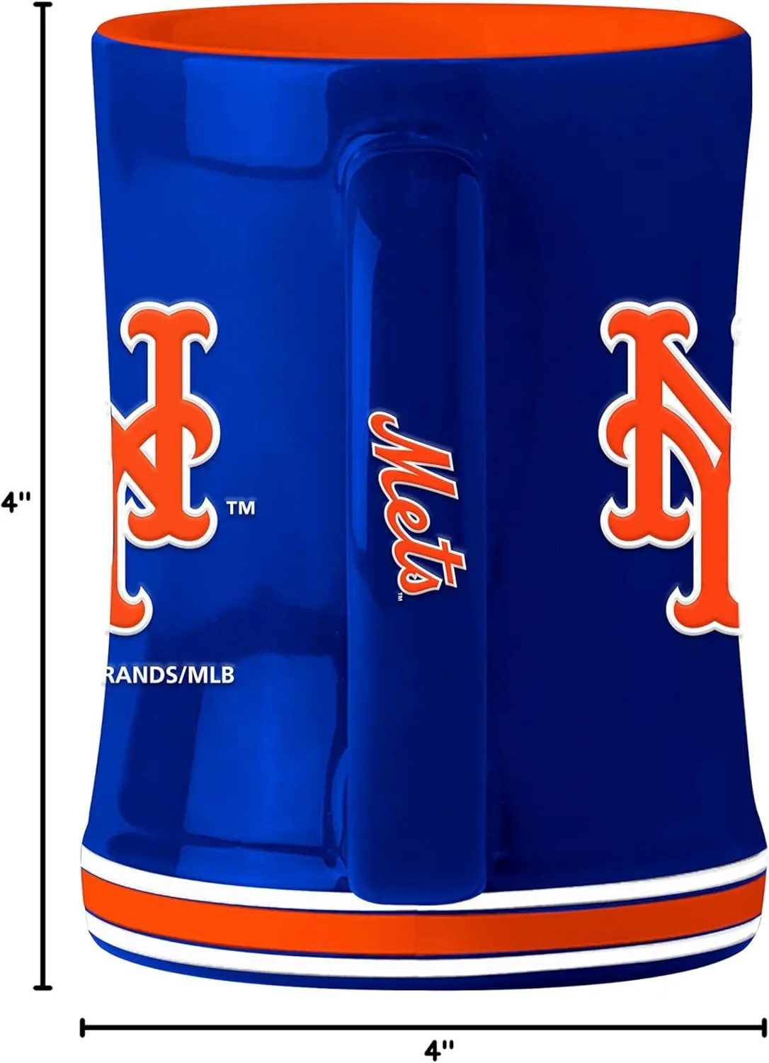 Boelter Brands MLB unisex Relief Sculpted Mug