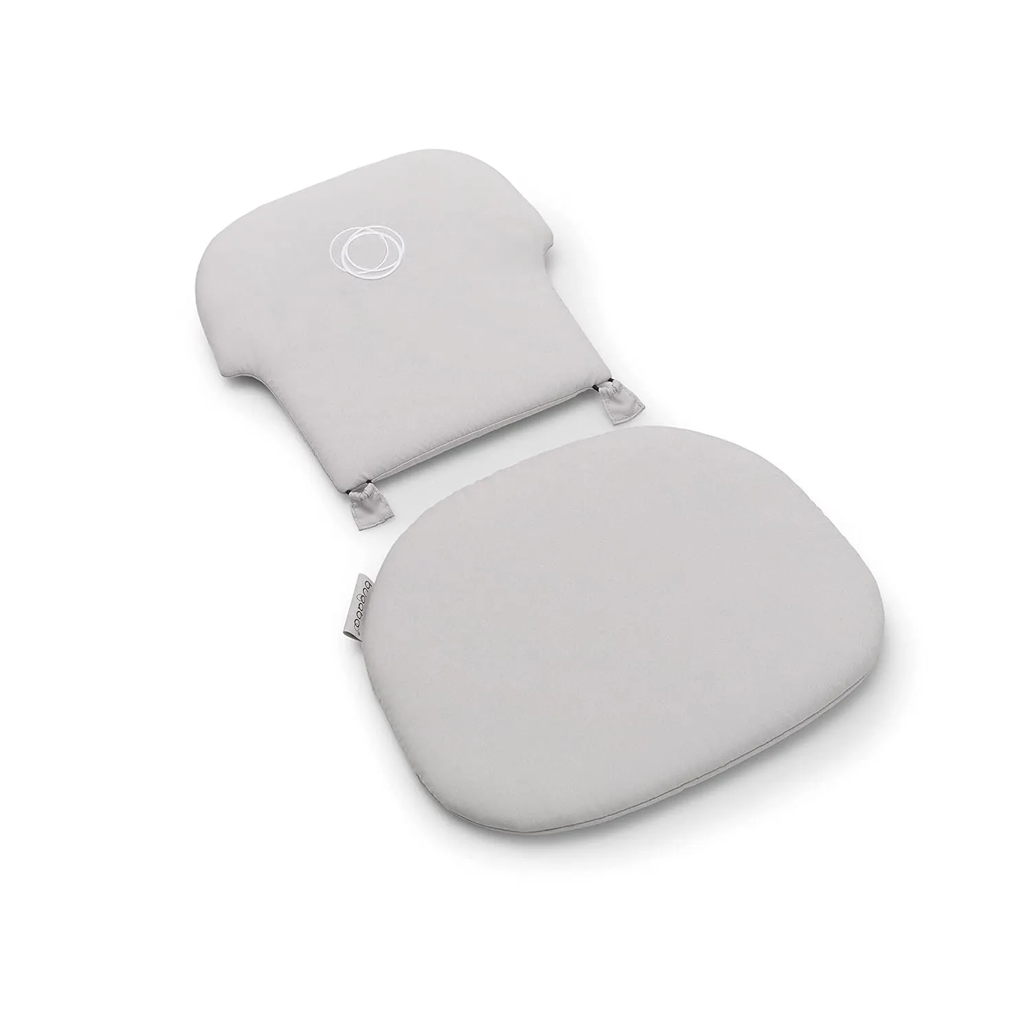 Bugaboo Giraffe Baby Pillow Set for Giraffe Chair Baby Set, Backrest and Seat, Arctic White