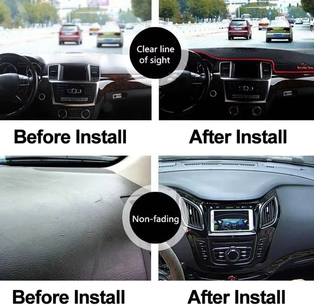 Car Dash Cover Mat Custom,Dashboard Cover Mat,Fit for Buick Excelle GT XT 2010-2014,Car Dashboard Cover,Dashboard Cover,Anti-Slip Dashboard Cover mat,Dashboard Carpet Cover,Car Supplies