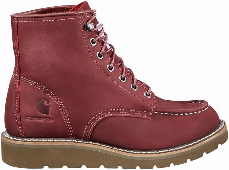 Carhartt Women's 6" Moc Soft Toe Wedge Boot Ankle