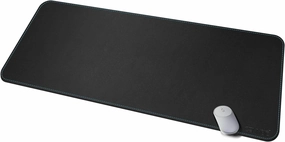 CENNBIE Leather Desk Mat, 59” x 23.6” Extra Large Desk Pad Blotter Protector, Extended Non-Slip Mouse Pad, Waterproof PU Leather Desk Mat on top of desks Large for Office and Home (Black)