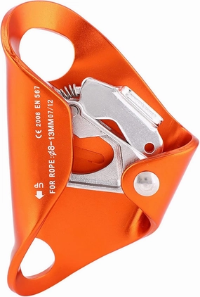 Climbing Stop Descender, Rock Climbing Chest Ascender Outdoor Chest Ascender Safety Protector Equipment for Rock Climbing Mountaineering