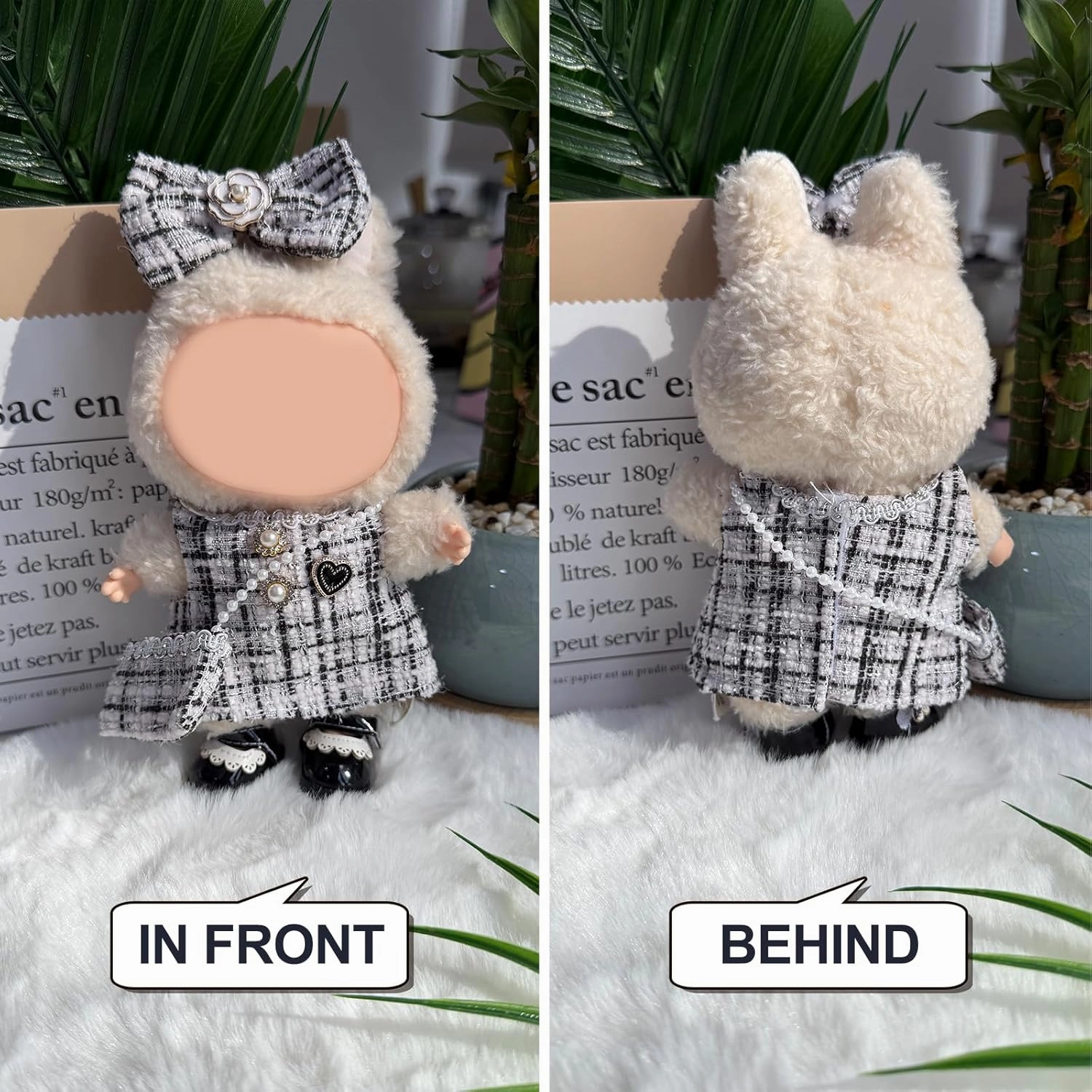 Clothes for 17cm Doll Outfit, Fashion Clothes Set ,Cute Exquisite Accessories for Doll Collection,Stylish Adorable Dolls Clothes Accessories ( No Doll Included ) (Clore-Style f)