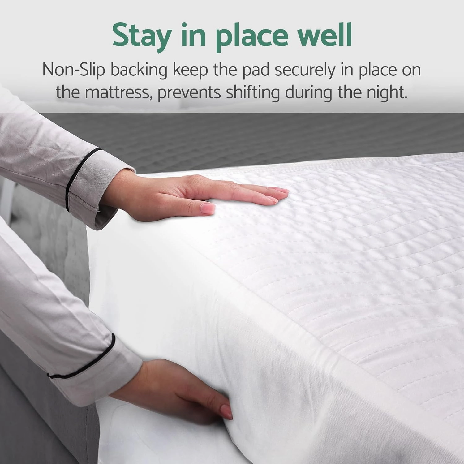 CoolShields Waterproof Bed Pads Incontinence 60" x 36" (Queen) Washable Reusable Mattress Protector Bedwetting Pad for Kids, Adults, Elderly, and Pets