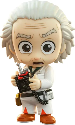 Cosbaby Back to the Future Dr. Emmett Brown Size S Non-scale Figure White