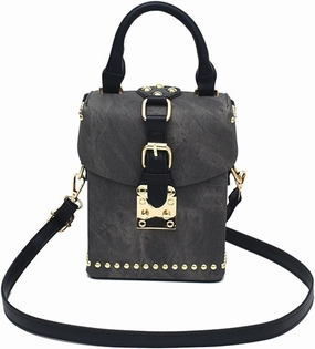 cross-body bag Small Square Box Personalized Flap Lock Bag