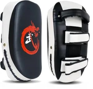 Curved Muay Thai Pad Kicking Shield Training Equipment Kick Muay Thai Pad Kickboxing Strike Coaching Martial Arts