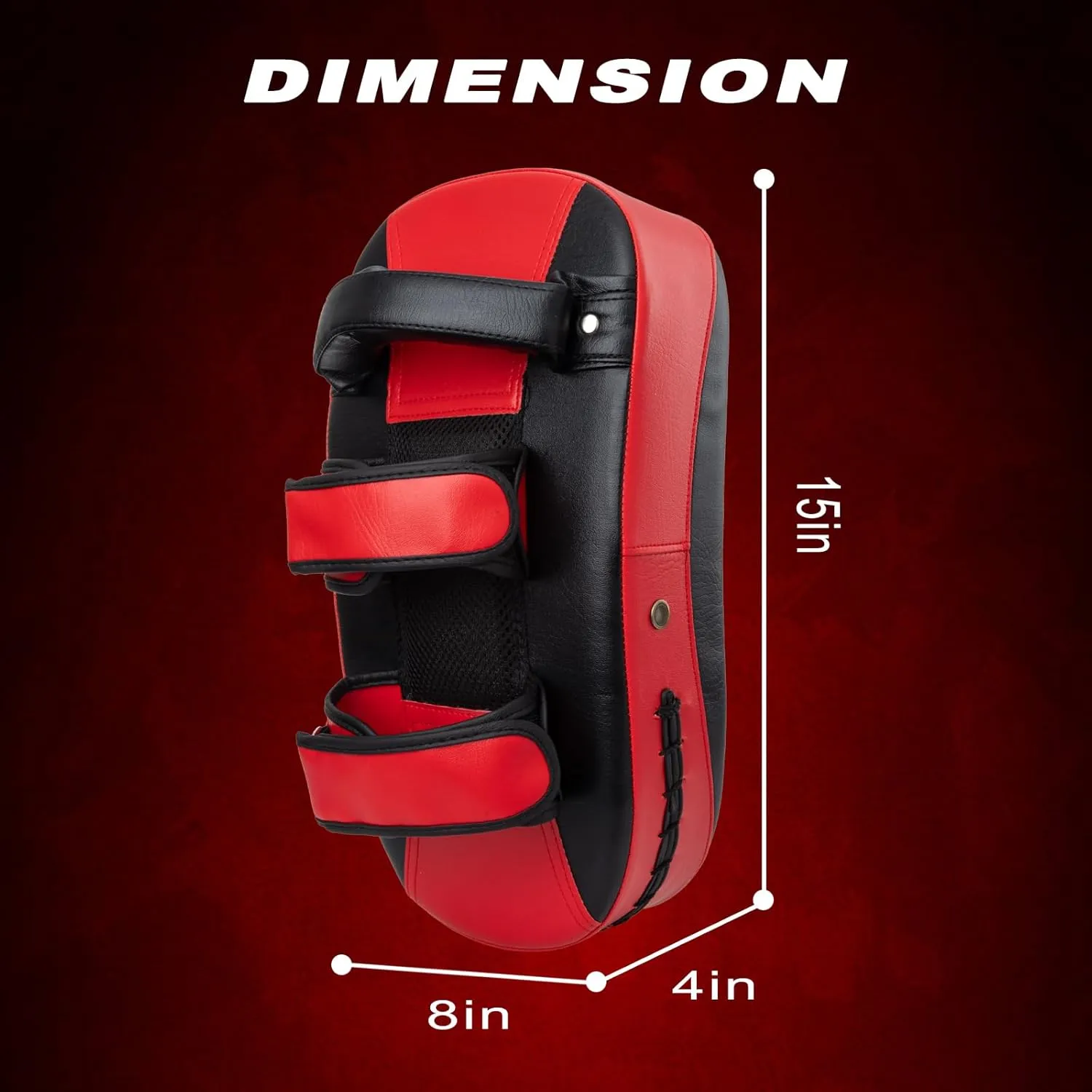 Curved Muay Thai Pad Kicking Shield Training Equipment Kick Muay Thai Pad Kickboxing Strike Coaching Martial Arts