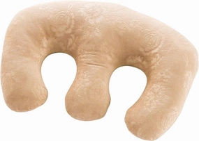 Detachable Chest Soft Pillow Support Pad Pillow Women Bolster for Spa Beauty Salon Massage Table (Golden)