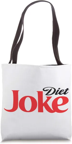 Diet Joke Design, Keto Paleo Vegan Funny Statement Pun Logo Tote Bag
