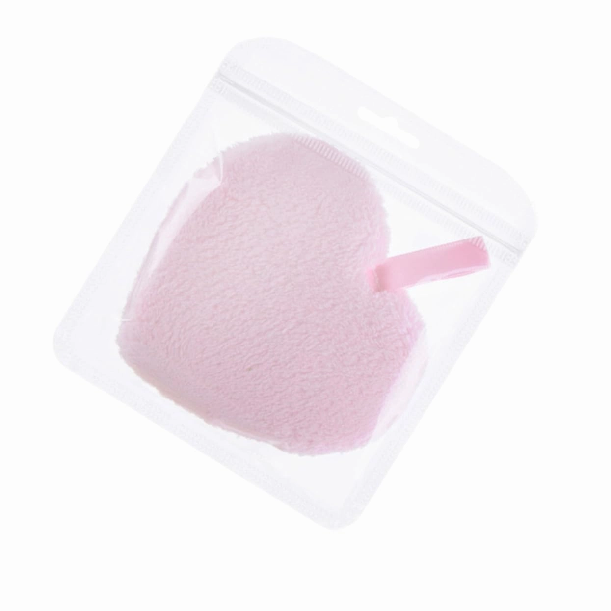 DOITOOL 9pcs Heart Shape Makeup Removal Pads Soft Facial Cleaning for Makeup Removal Washable and Reusable Cosmetic Supplies for Daily Use