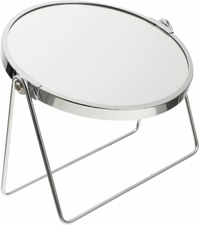 DOITOOL Vanity Mirror Rotatable Desktop Metal Makeup Mirror Round Cosmetic Mirror for Desk