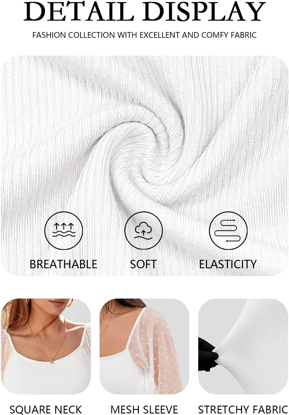 DOROSE Womens Mesh Long Sleeve Shirts Casual Blouses Tops