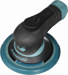 Dynabrade (X62) Dynorbital Extreme 6" (152 mm) Diameter Random Orbital Sander, Non-Vacuum, Vinyl Pad Face | Proportionate 3/32" (2.5 mm) Diameter Orbit | 12000 RPM Pneumatic Motor