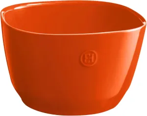 Emile Henry Medium Ceramic Salad Bowl, 3.5L, Tuscan Orange