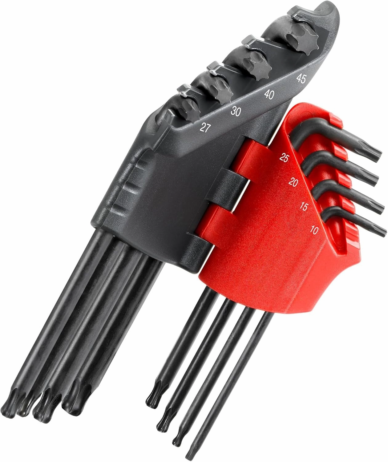Facom - Set of 8 Torx and Resistorx Allen Keys in Case – 89S.JP8A – Suitable for Professional Use – Durable Quality Material – Quick Selection of Dimensions