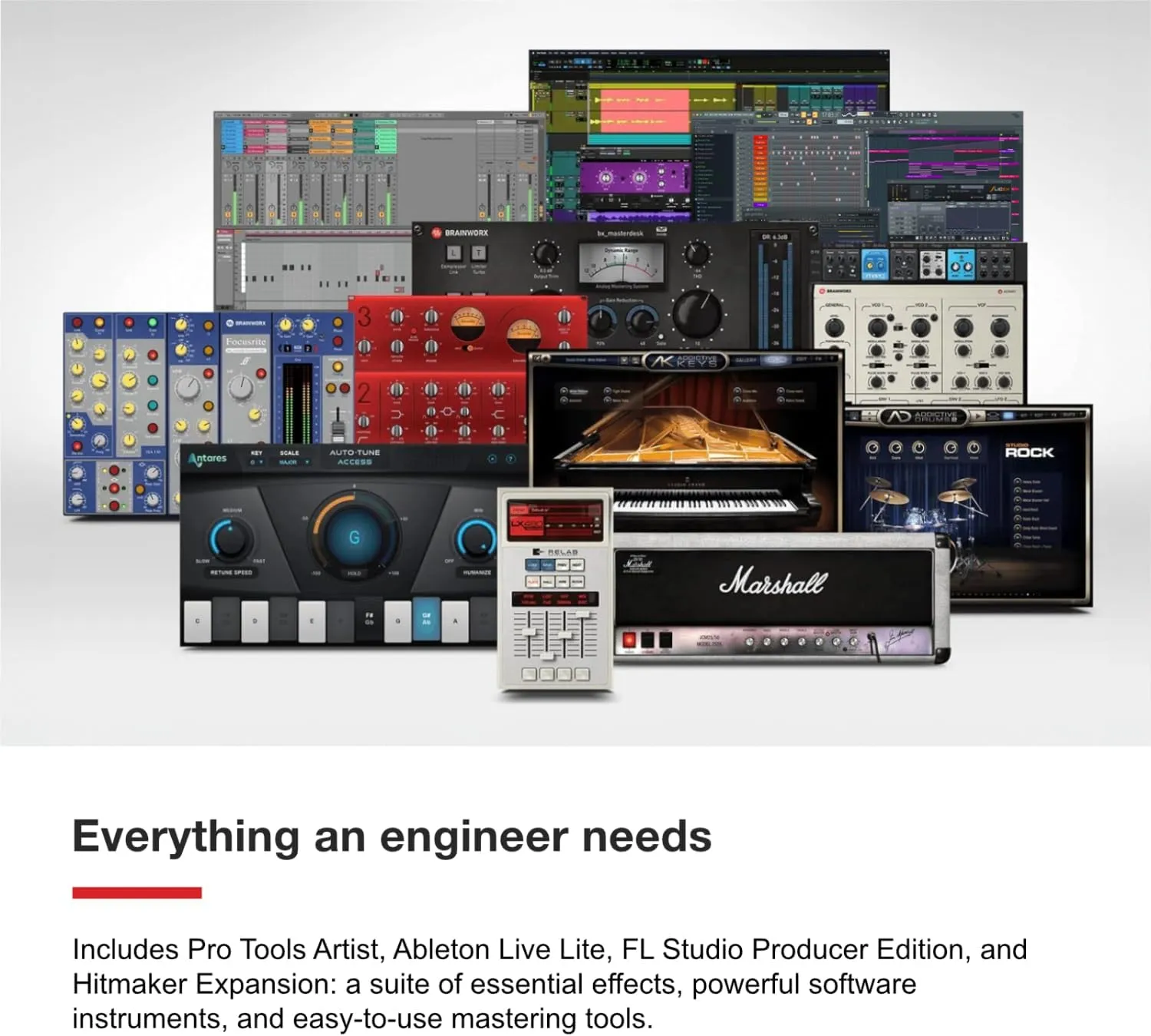 Focusrite Scarlett 18i20 4th Gen USB Audio Interface, for Multitrack Recording, Music Production and Podcasting — High-Fidelity, Studio Quality Recording, and All the Software You Need to Record