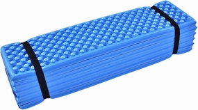 Foldable Camping Pad, Lightweight Sleeping Mattress Folding XPE Foam Egg Crate Mat Backpacking Hiking Compact Soft Kneeling Seat Cushion Waterproof Picnic Outdoor 72.8 x 21.7 inch
