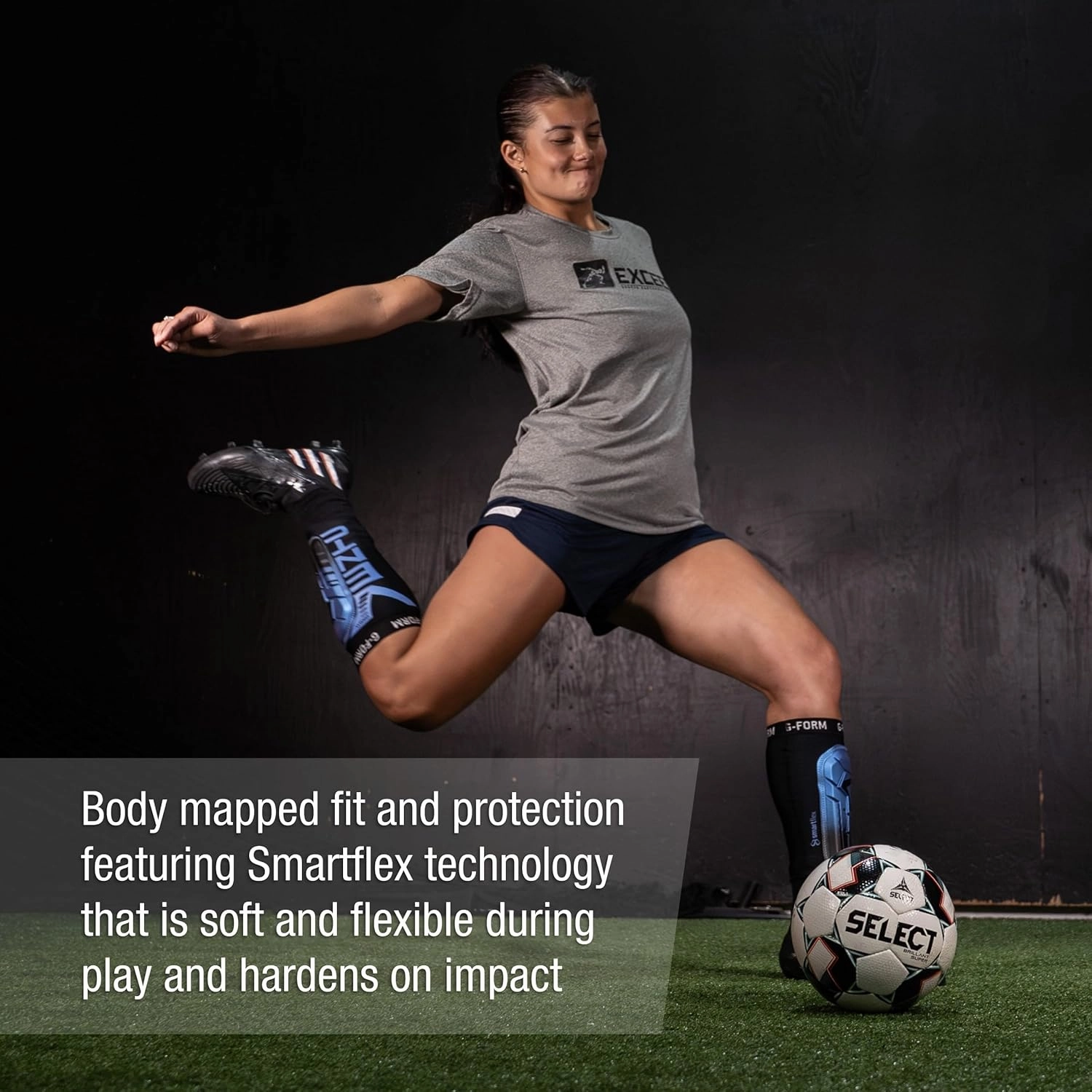 G-Form Youth Pro-S Vento Soccer Shin Guard
