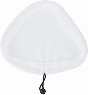GLOGLOW 2PCS Washable Triangular Steamer, Microfiber Mop Pad Cover Replacement Floor Bonnets Replacement Washable Triangular Steam Mop Microfiber Cloth PadSteam Cleaner & Steam Mop Replacement Parts