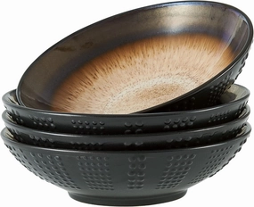 Gourmet Basics by Mikasa Verona Cream Set of 4 Pasta Bowls, 8 Inch